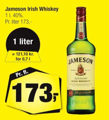 Jameson Irish Whiskey