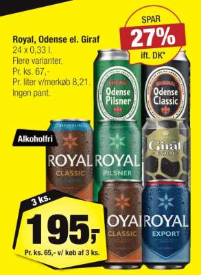Royal, Odense el. Giraf