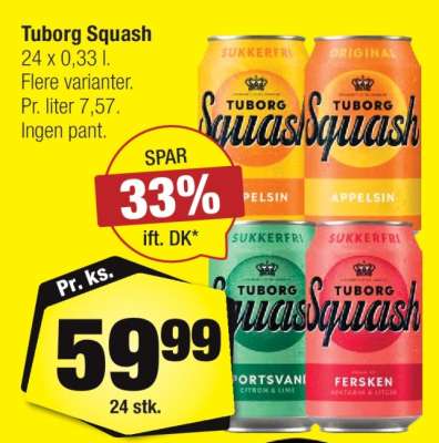 TUBORG SQUASH