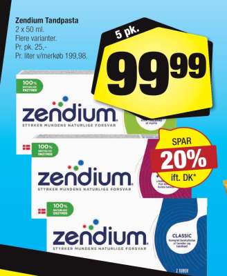 Zendium Tandpasta