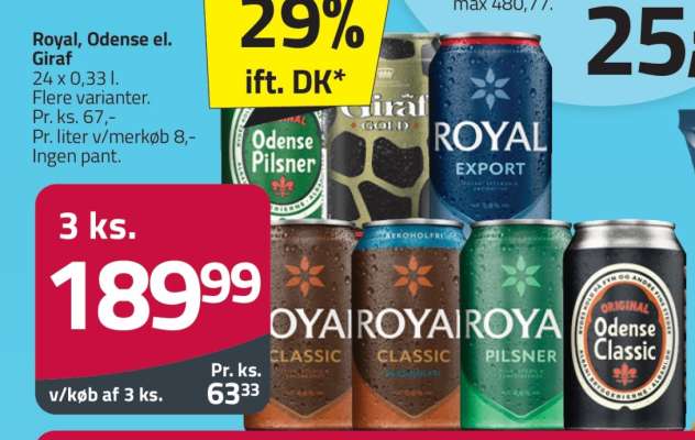 Royal, Odense el. Giraf