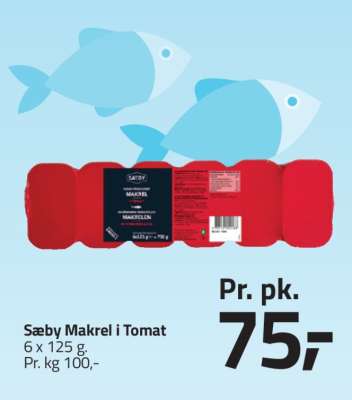 Sæby makrel i tomat