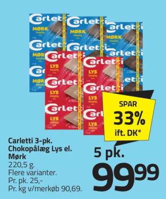 Carletti 3-pk.