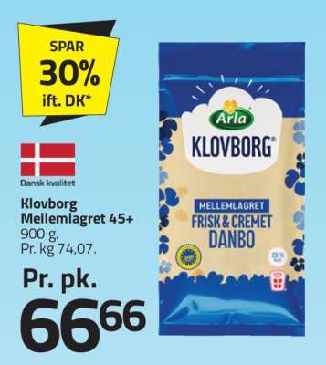 Klovborg Mellemlagret 45+
