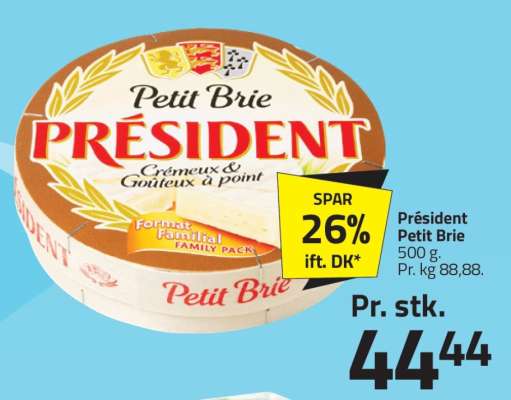 Président Petit Brie