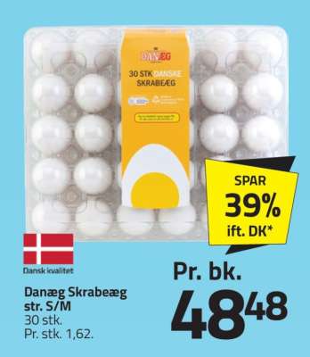 Danaeg Skrabeæg str. S/M