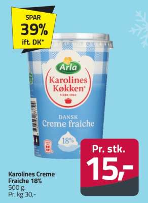 Karolines Creme Fraiche 18%