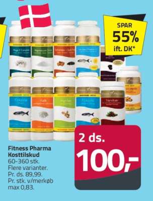 Fitness Pharma kosttilskud