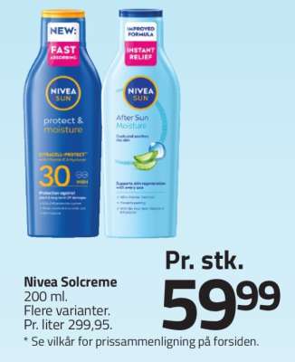 Nivea solcreme