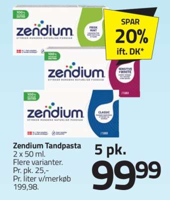 Zendium Tandpasta
