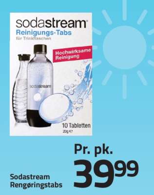 Sodastream Rengøringstabs