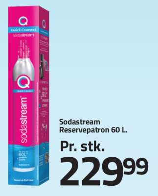 Sodastream Reservepatron 60 L.