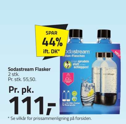 Sodastream Flasker