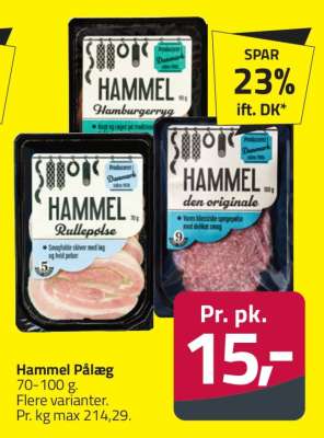 HAMMEL Pålæg