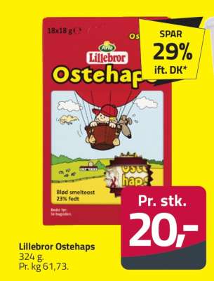 LILLEBROR Ostehaps