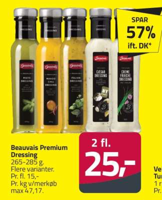 Beauvais Premium Dressing