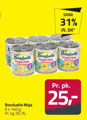 Bonduelle majs