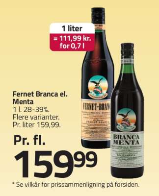 Fernet Branca el. Menta