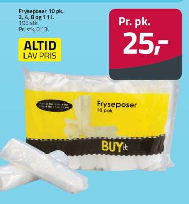 Fryseposer 10 pk.