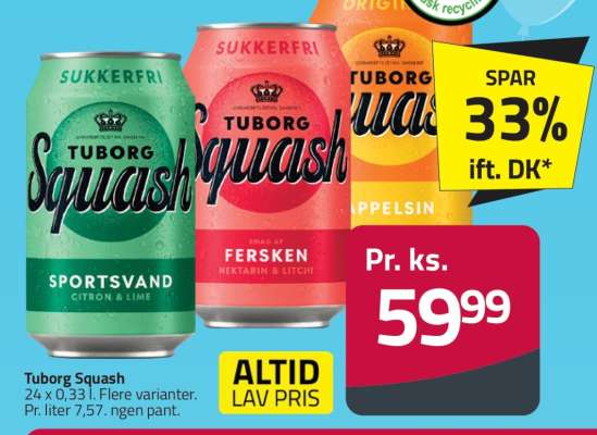 TUBORG SQUASH