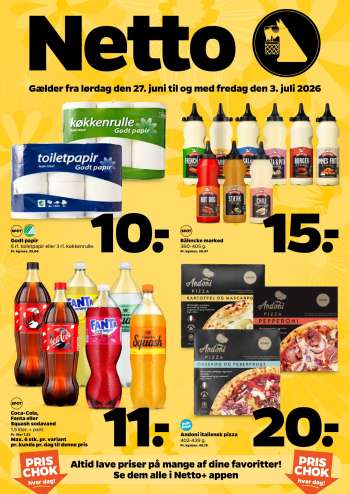 Netto tilbudsavis  - 27.6.2026 - 3.7.2026.