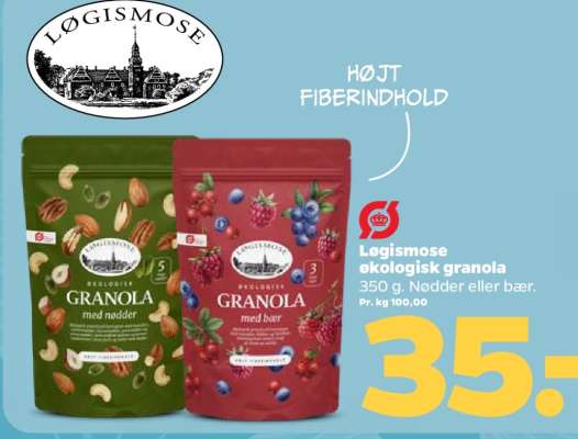 Løgismose økologisk granola