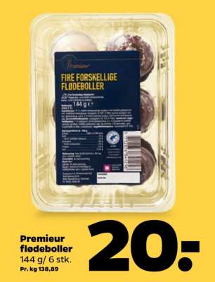 Premieur flødeboller