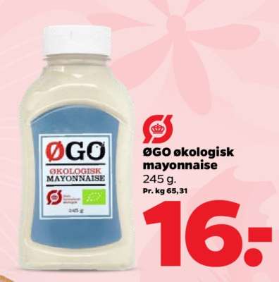 ØGO økologisk mayonnaise