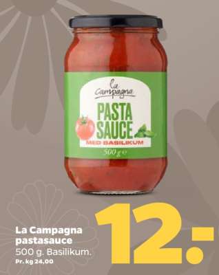 La Campagna pastasauce