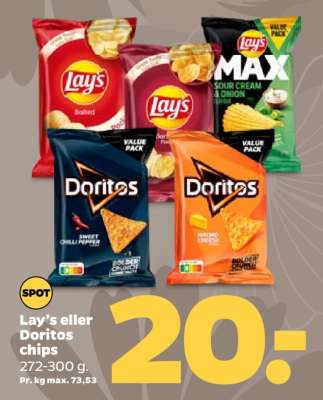 Lay's eller Doritos chips