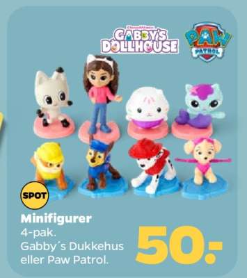 Minifigurer 4-pak
