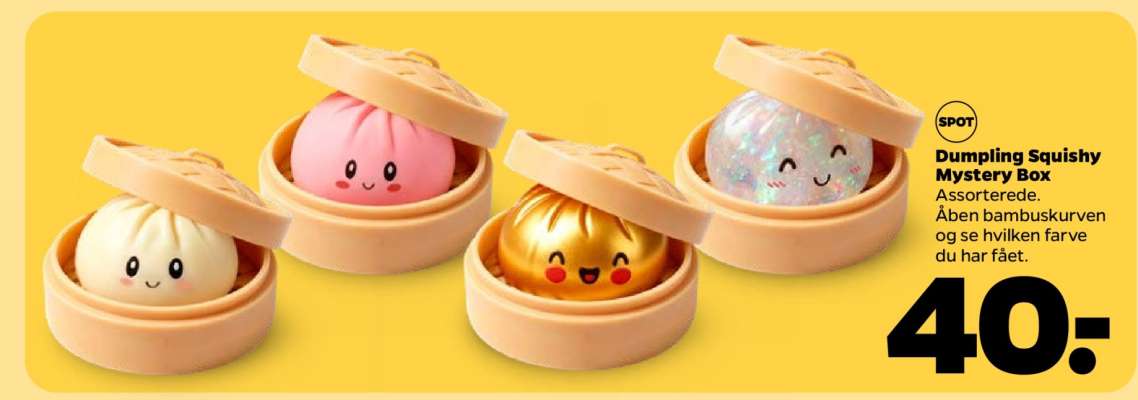 Dumpling Squishy Mystery Box