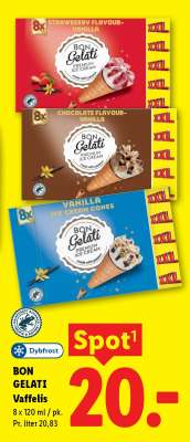 BON GELATI Vaffelis