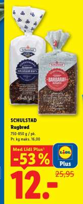 SCHULSTAD Rugbrød