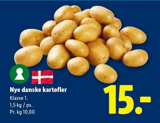 Nye danske kartofler