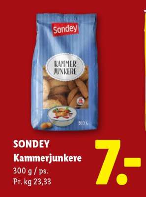 Sondey Kammerjunkere