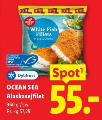 OCEAN SEA Alaskasejfilet
