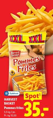 HARVEST BASKET Pommes frites