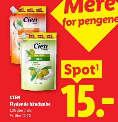 CIEN Flydende håndsæbe