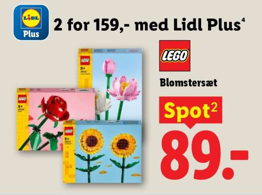 LEGO Blomstersæt
