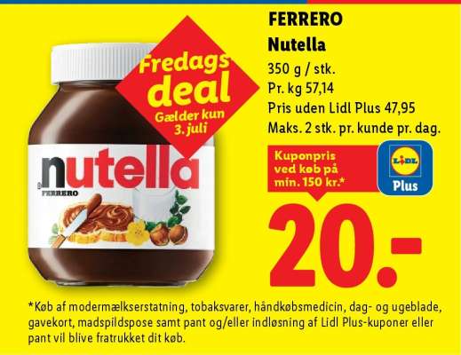 FERRERO Nutella