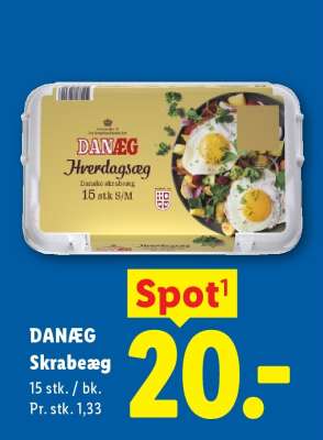 DANÆG Skrabeæg