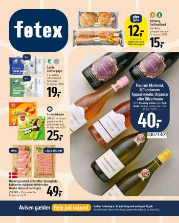 føtex tilbudsavis  - 26.6.2026 - 30.7.2026.