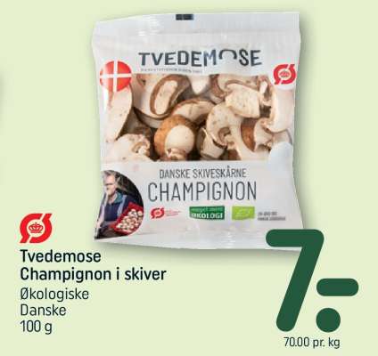 Tvedemose Champignon i skiver