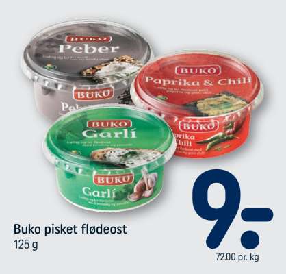 Buko pisket flødeost