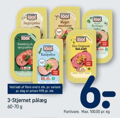 3-Stjernet pålæg