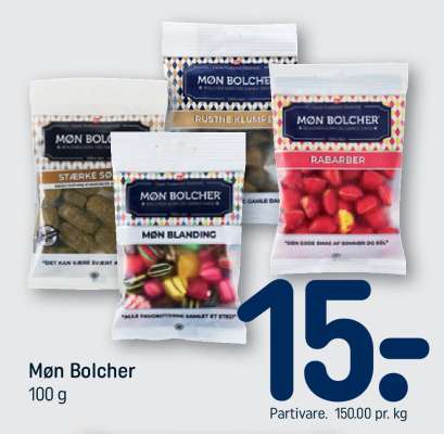Møn bolcher