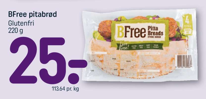 Bfree pitabrød