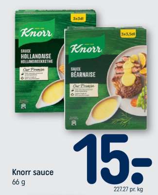 Knorr sauce