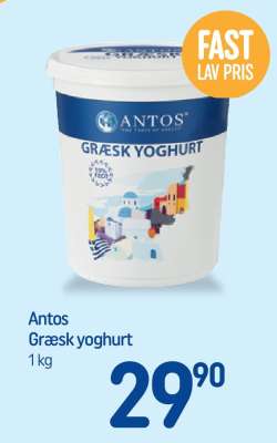 Antos græsk yoghurt